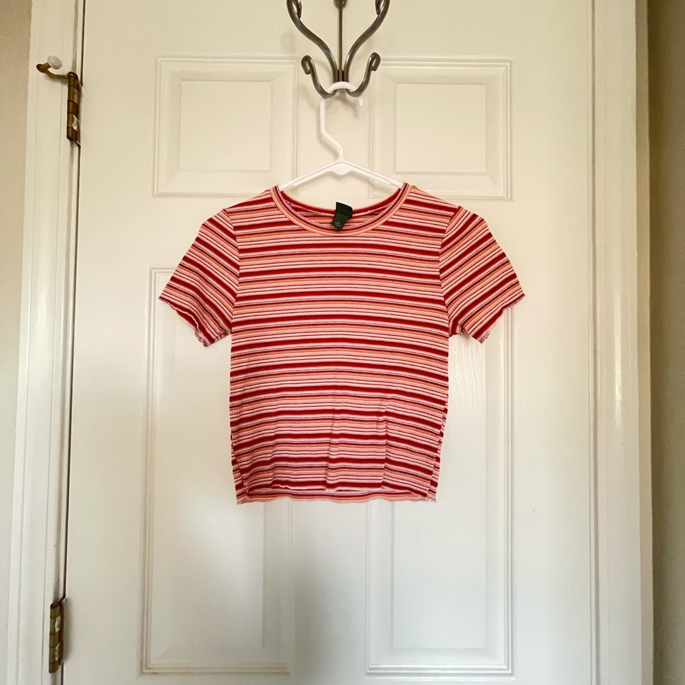 Stripped crop top